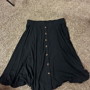 TORRID ribbed midi skirt